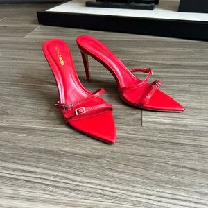 Red Stiletto Heels